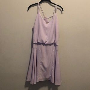 Lilac spring dress